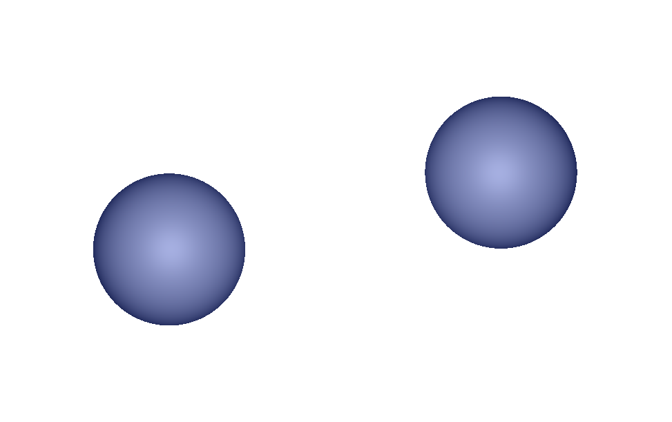 two metaballs not in contact