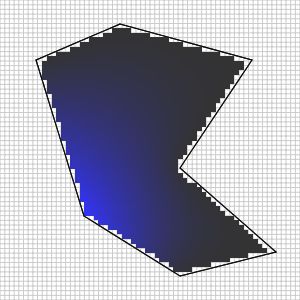 harmonic coordinates 2D cage